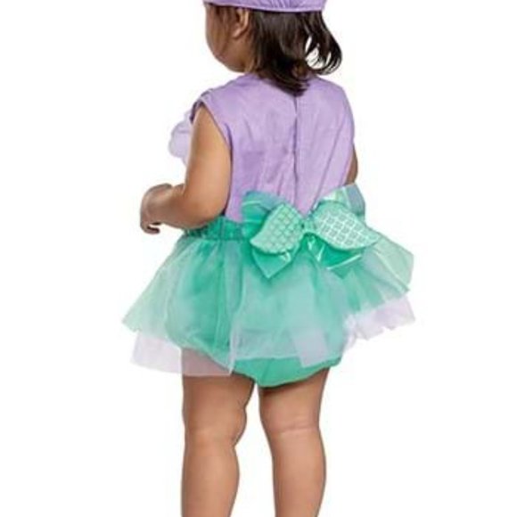 Disney Baby Ariel Infant Toddler Girls 2 Piece Halloween Costume 12-18 Months - Picture 13 of 13